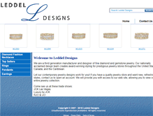 Tablet Screenshot of leddel.com
